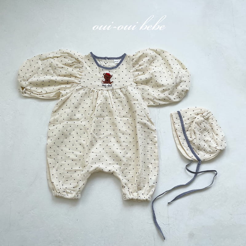 OUI OUI - Korean Children Fashion - #Kfashion4kids - Bear Bodysuit - 8