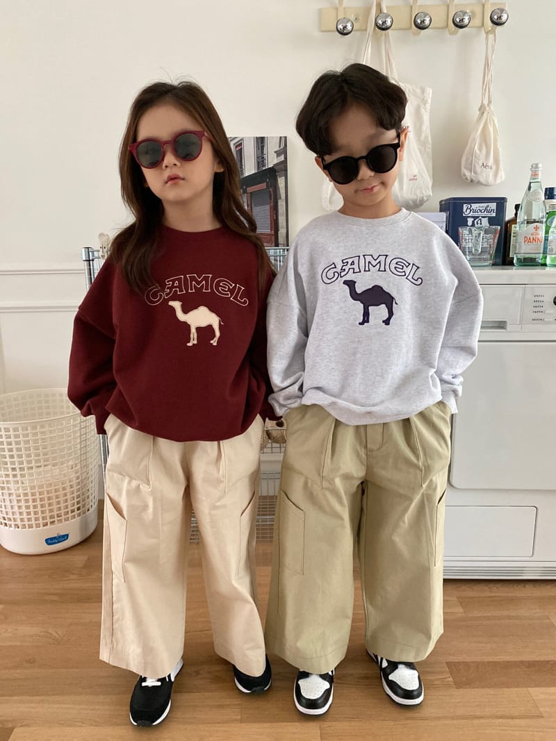 OUR - Korean Children Fashion - #Kfashion4kids - Camel Sweatshirt - 2