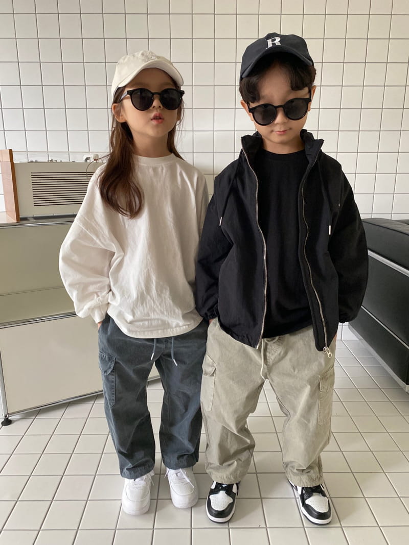 OUR - Korean Children Fashion - #Kfashion4kids - Cargo String Pants - 11