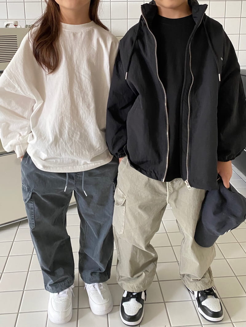 OUR - Korean Children Fashion - #Kfashion4kids - Cargo String Pants - 4