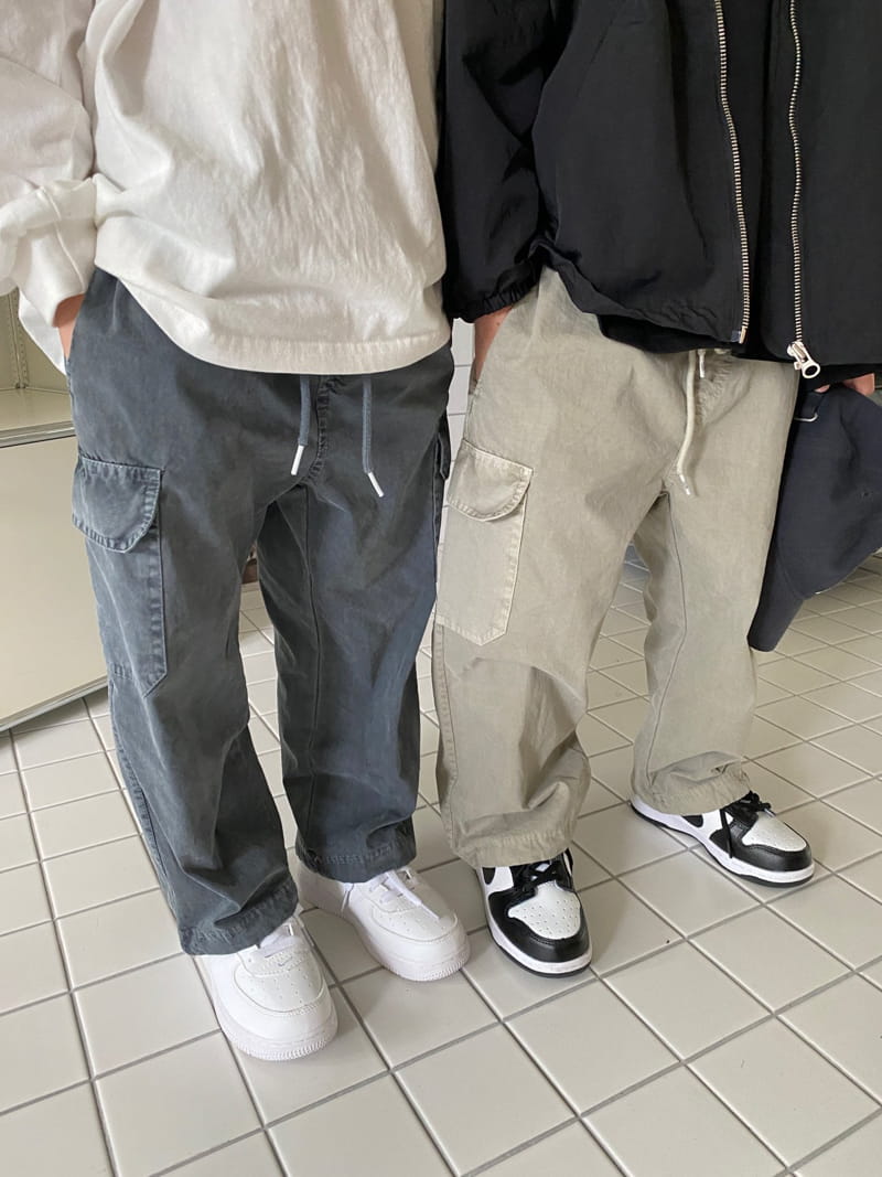 OUR - Korean Children Fashion - #Kfashion4kids - Cargo String Pants - 9