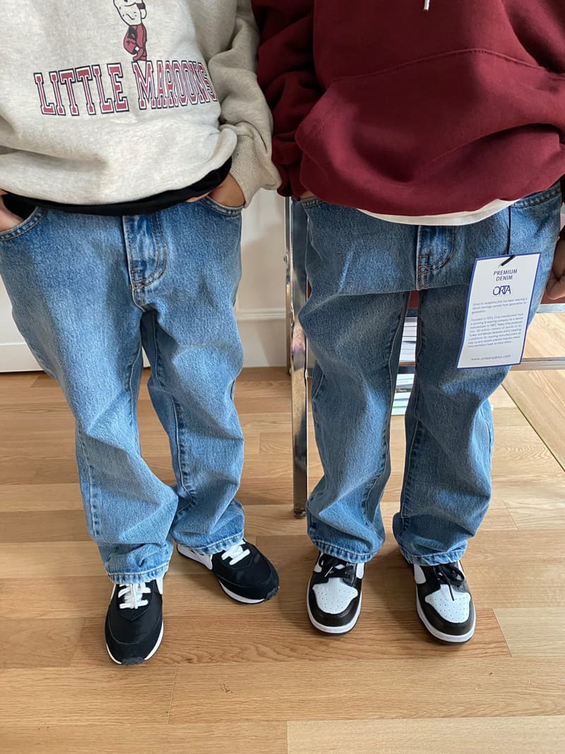 OUR - Korean Children Fashion - #Kfashion4kids - Orta Denim Pants - 12