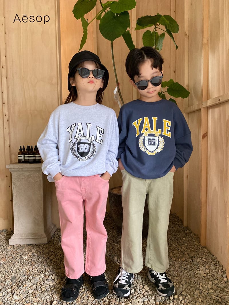 OUR - Korean Children Fashion - #Kfashion4kids - Yale Sweatshirt - 12