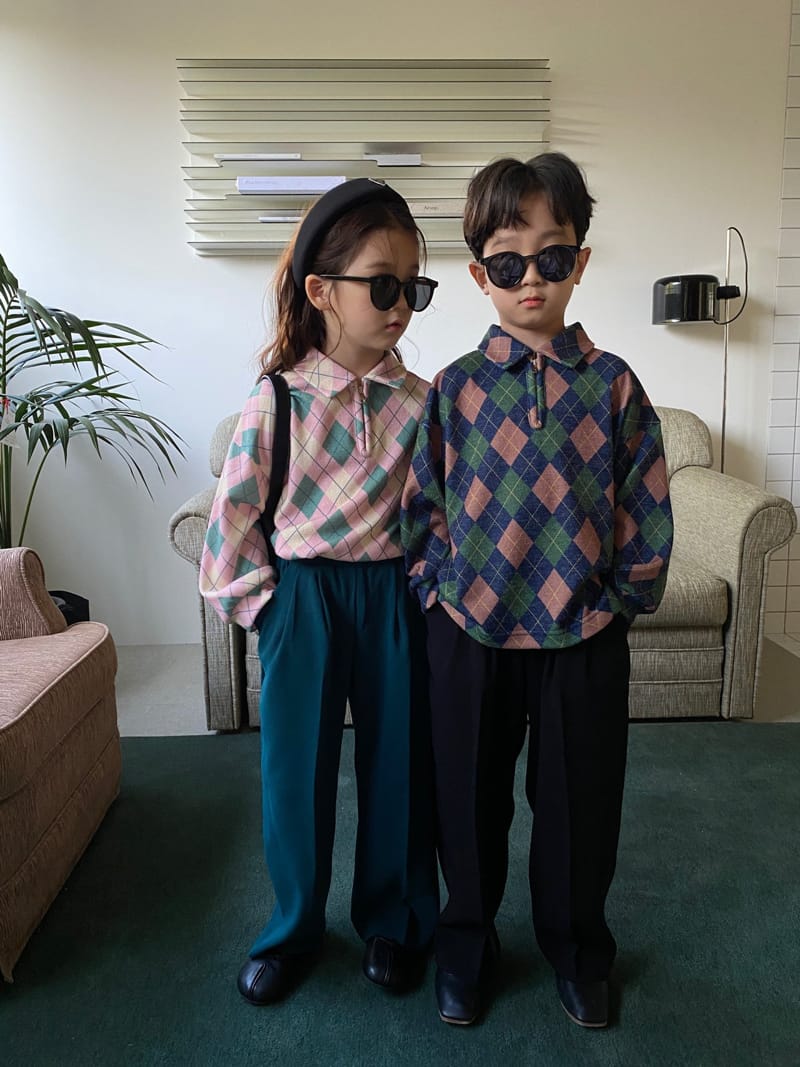 OUR - Korean Children Fashion - #Kfashion4kids - Arcyle Collar Knit Pullover - 7