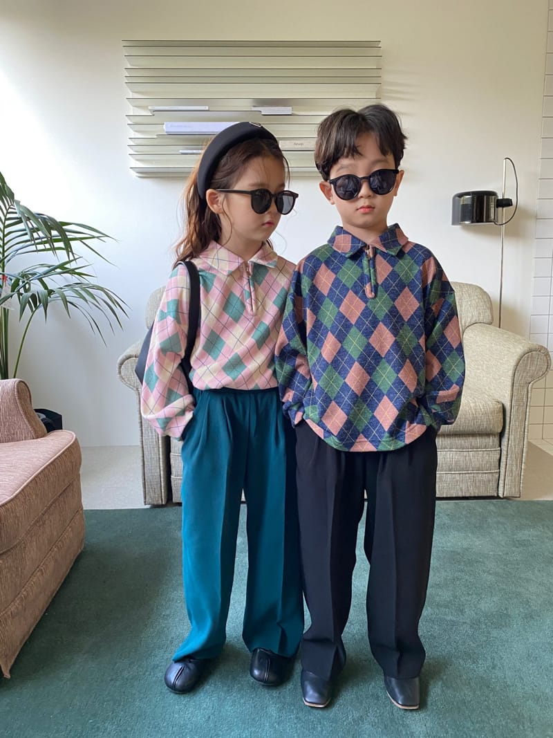 OUR - Korean Children Fashion - #Kfashion4kids - Arcyle Collar Knit Pullover - 8