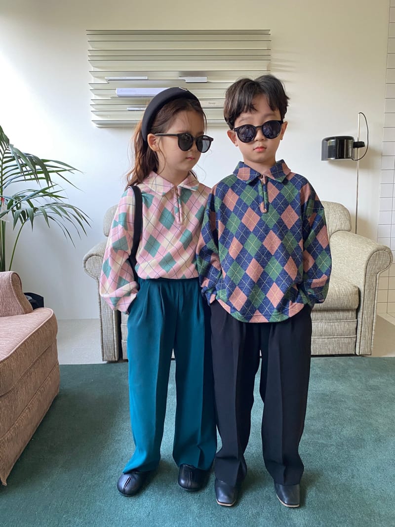 OUR - Korean Children Fashion - #Kfashion4kids - Arcyle Collar Knit Pullover - 9