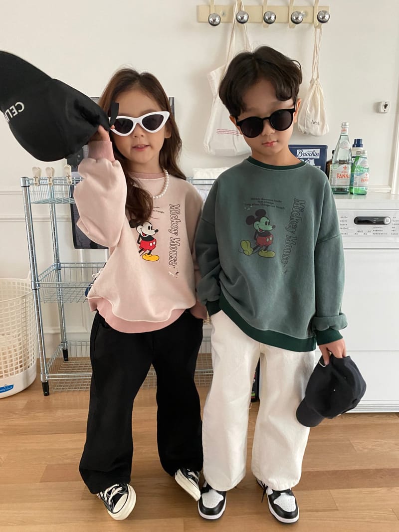 OUR - Korean Children Fashion - #Kfashion4kids - Vintage Mickey Sweatshirt - 12