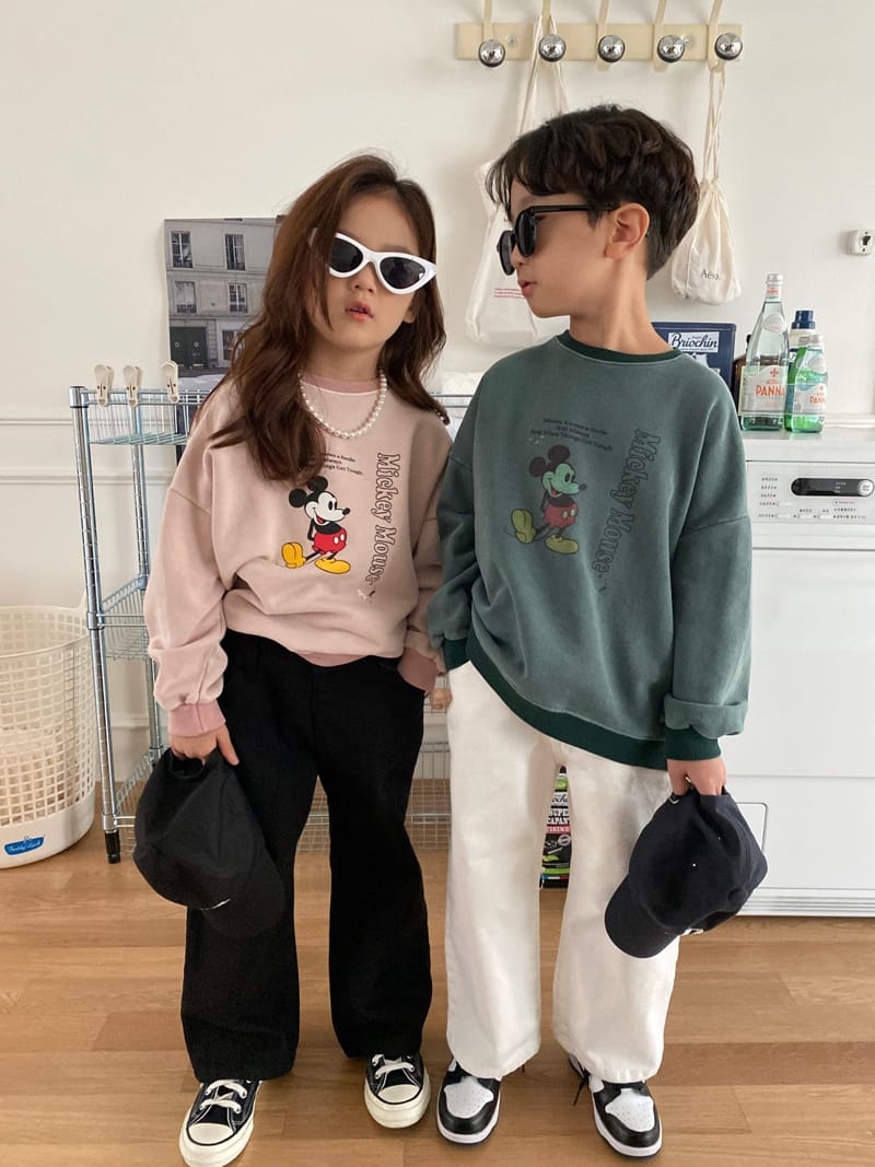 OUR - Korean Children Fashion - #Kfashion4kids - Vintage Mickey Sweatshirt - 3