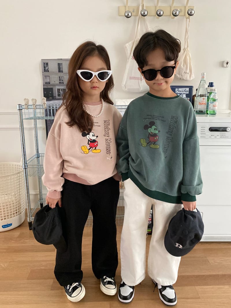 OUR - Korean Children Fashion - #Kfashion4kids - Vintage Mickey Sweatshirt - 6