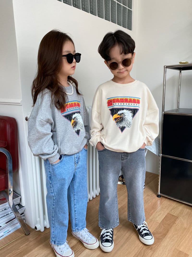 OUR - Korean Children Fashion - #Kfashion4kids - Eagle Sweatshirt - 4