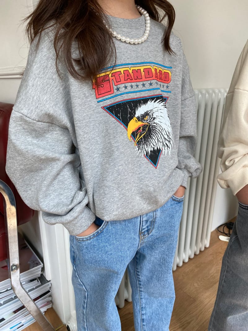 OUR - Korean Children Fashion - #Kfashion4kids - Eagle Sweatshirt - 7