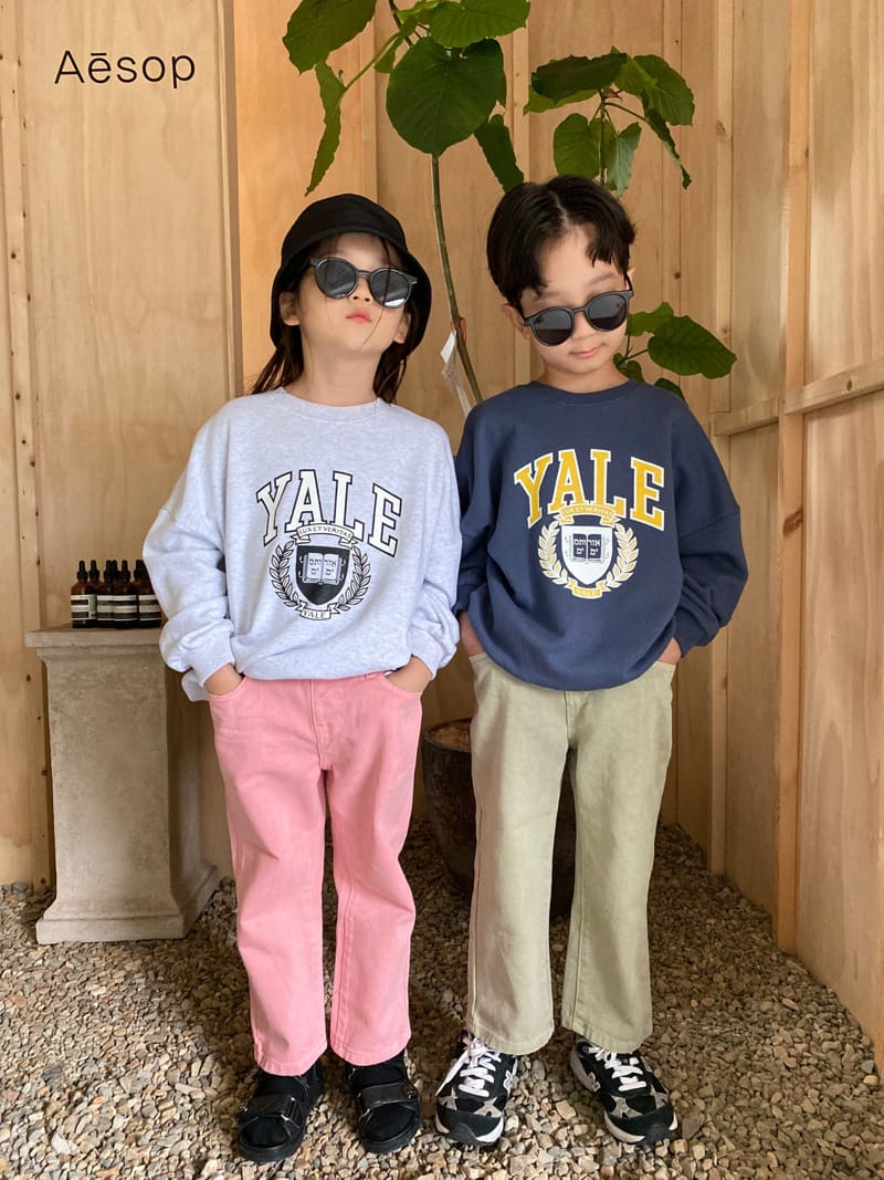 OUR - Korean Children Fashion - #Kfashion4kids - Union Wash Denim Pants - 11