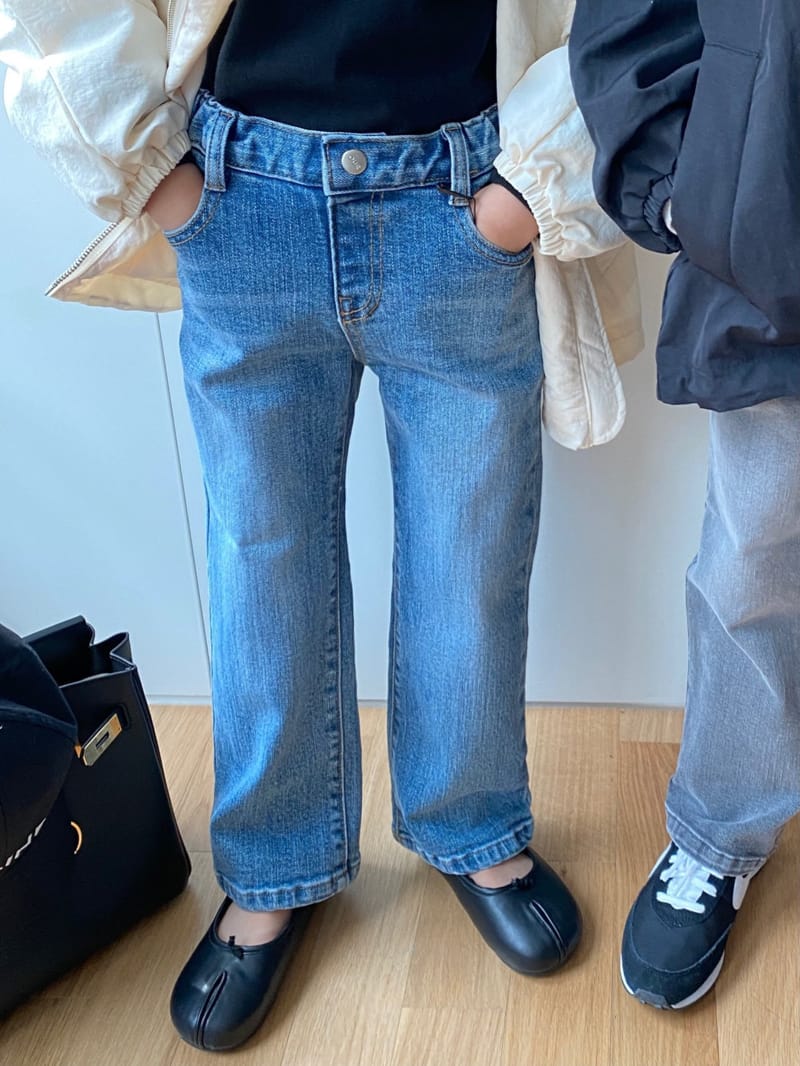 OUR - Korean Children Fashion - #Kfashion4kids - Celine Denim Pants
