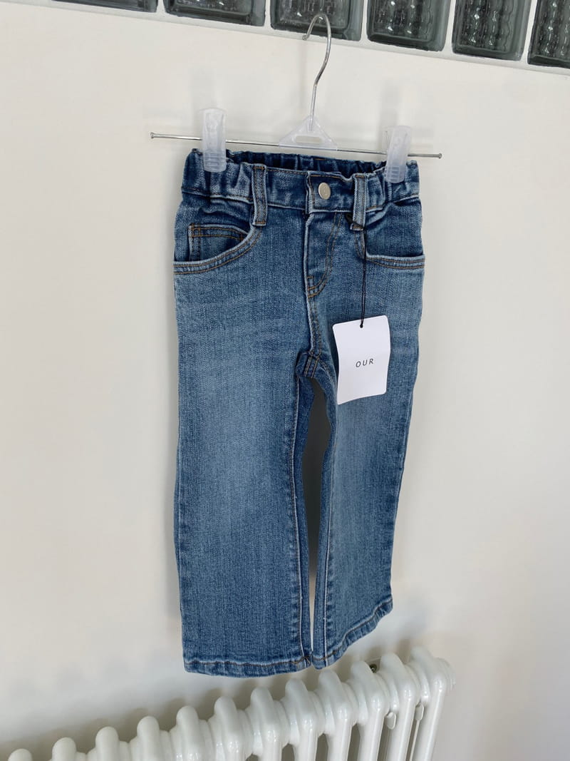OUR - Korean Children Fashion - #Kfashion4kids - Celine Denim Pants - 3