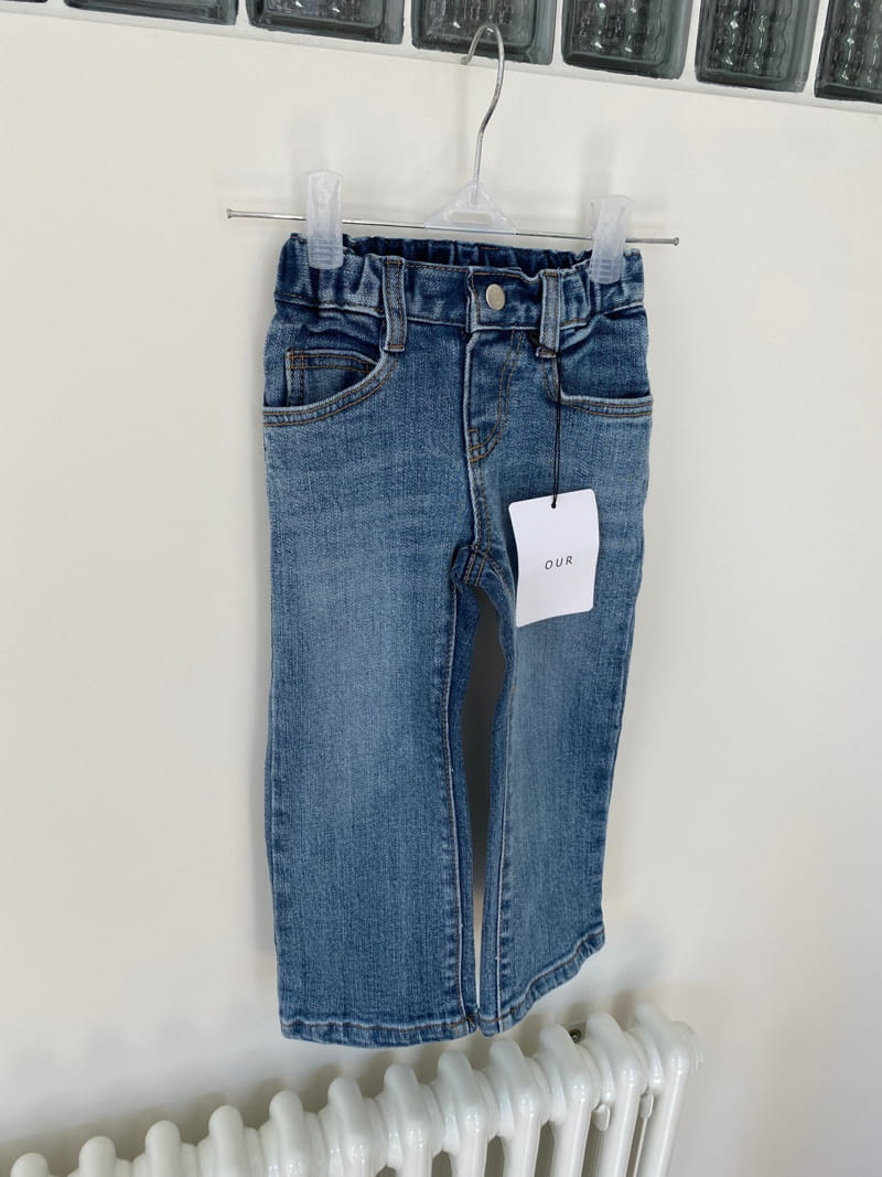 OUR - Korean Children Fashion - #Kfashion4kids - Celine Denim Pants - 4