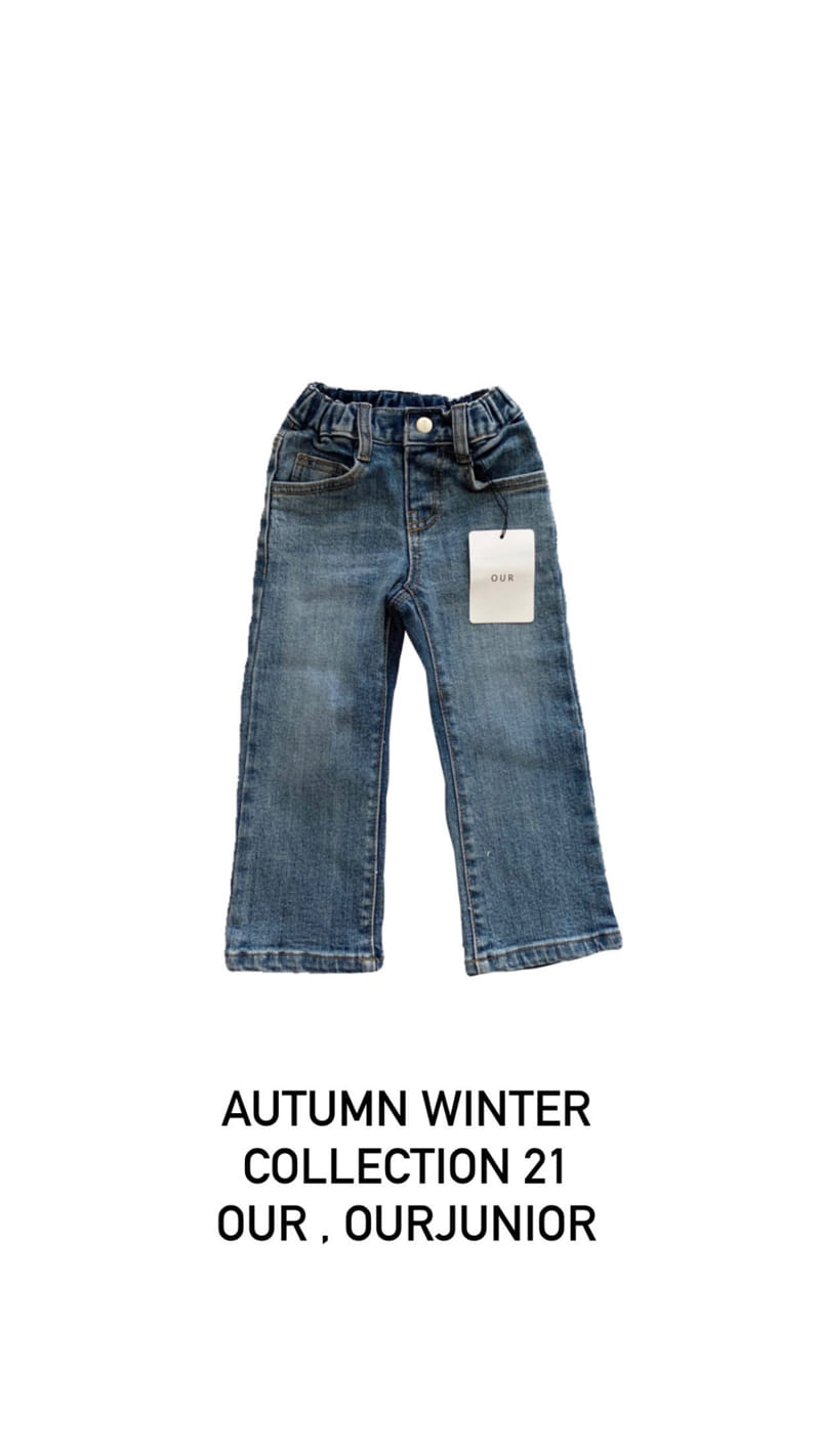 OUR - Korean Children Fashion - #Kfashion4kids - Celine Denim Pants - 5