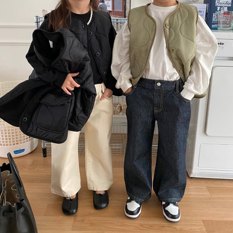 OUR - Korean Children Fashion - #Kfashion4kids - Butter Denim Pants - 11