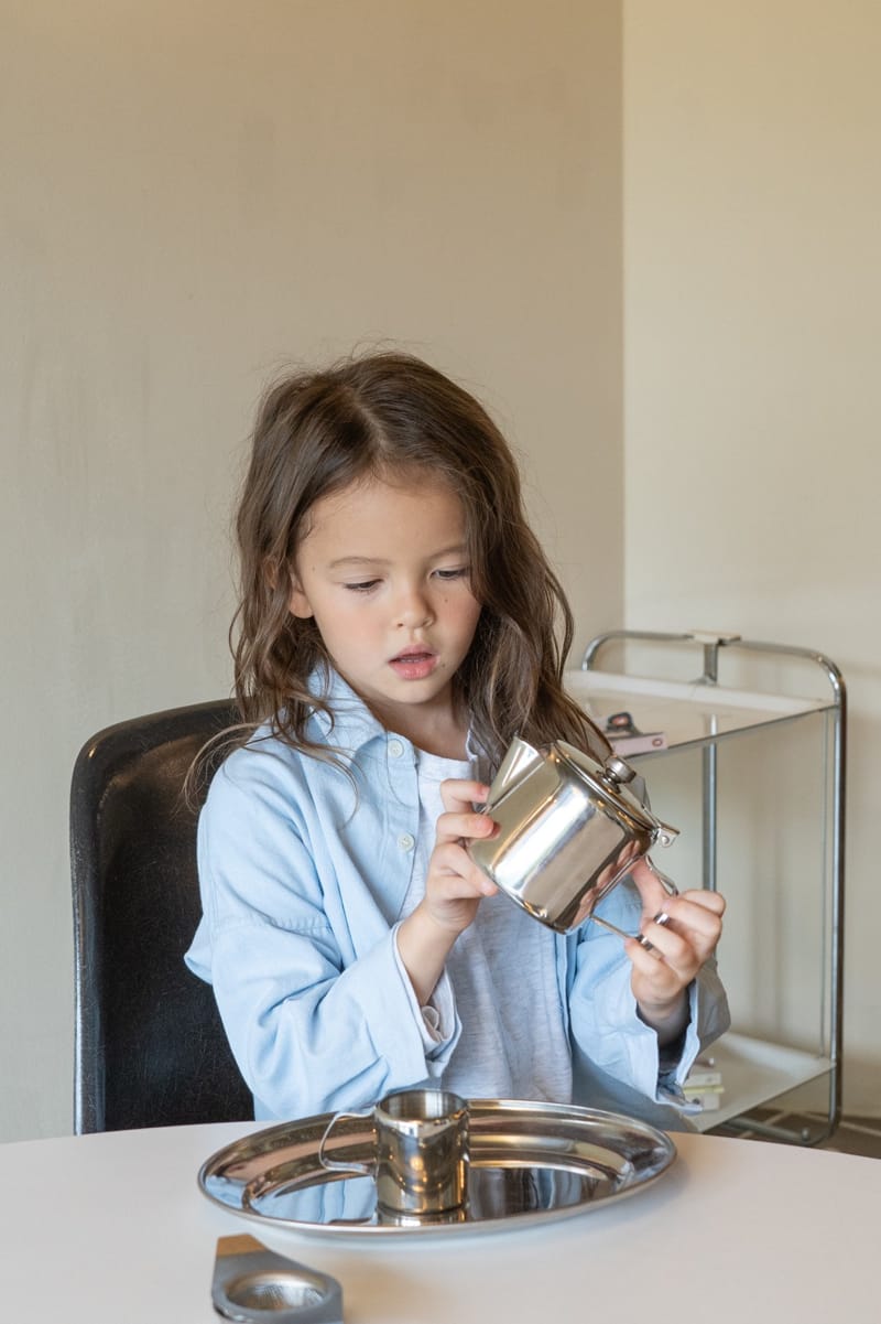 PAPER STUDIOS - Korean Children Fashion - #Kfashion4kids - Denim Shirt - 2