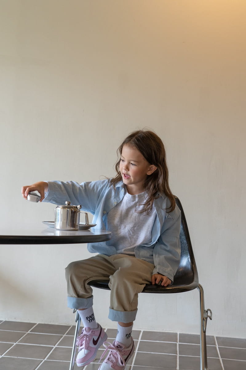 PAPER STUDIOS - Korean Children Fashion - #Kfashion4kids - Denim Shirt - 4