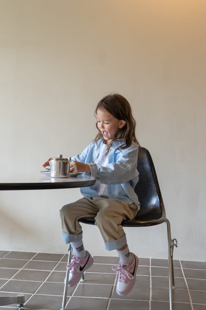 PAPER STUDIOS - Korean Children Fashion - #Kfashion4kids - Denim Shirt - 5