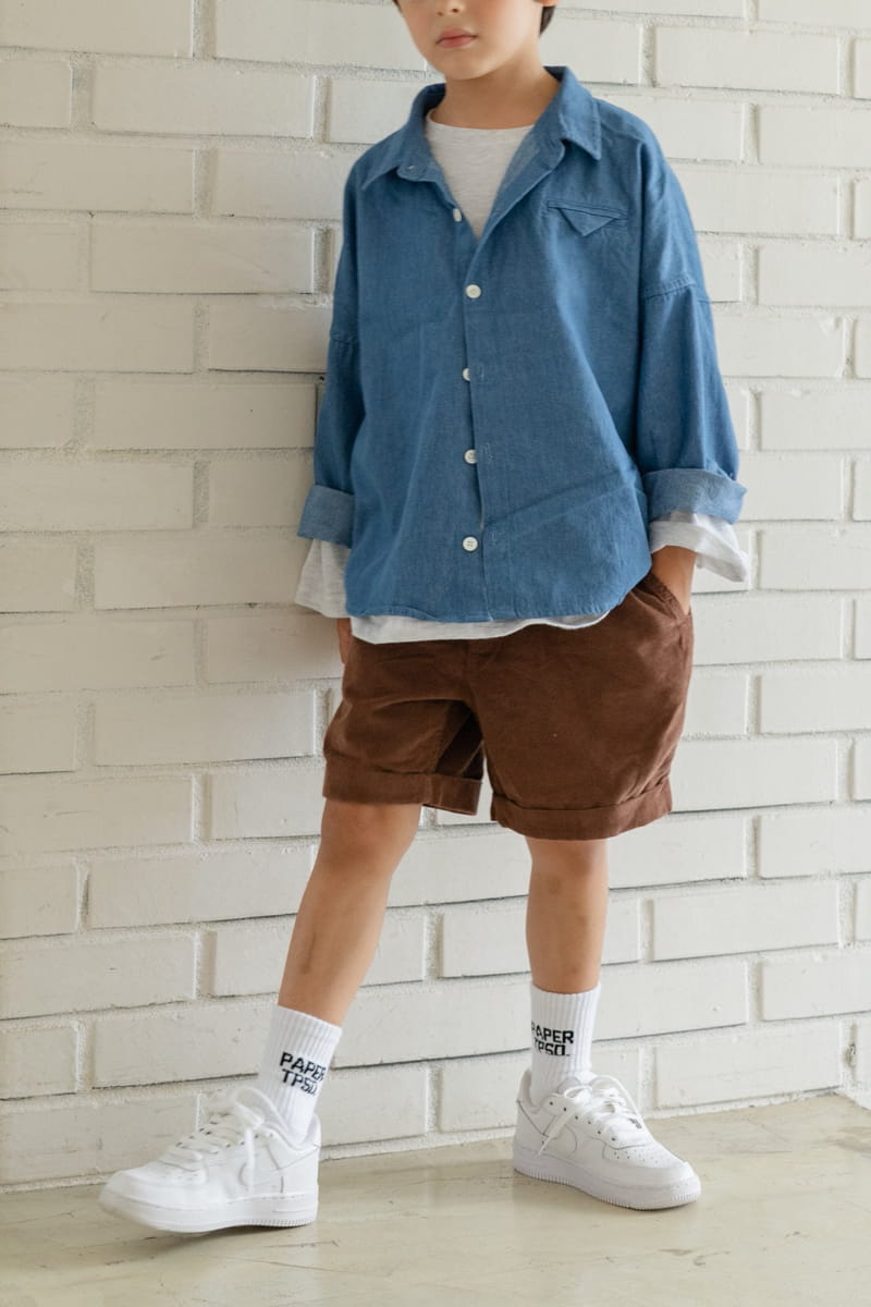 PAPER STUDIOS - Korean Children Fashion - #Kfashion4kids - Visvim Half Pants - 5