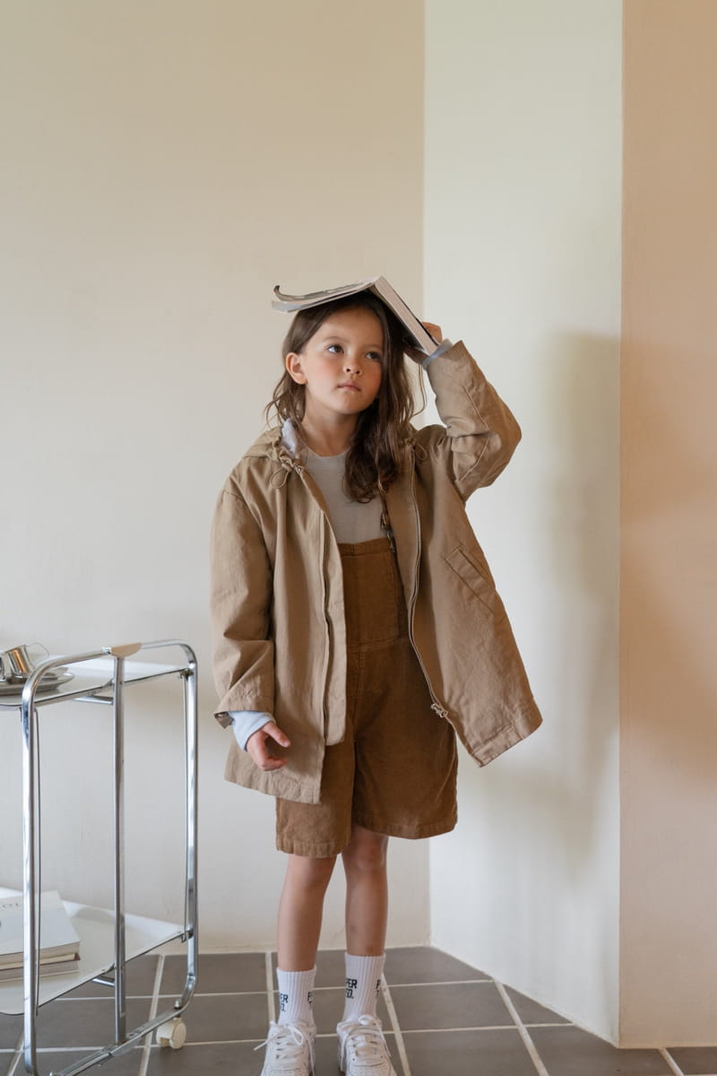 PAPER STUDIOS - Korean Children Fashion - #Kfashion4kids - Corduroy Suspender Pants - 5