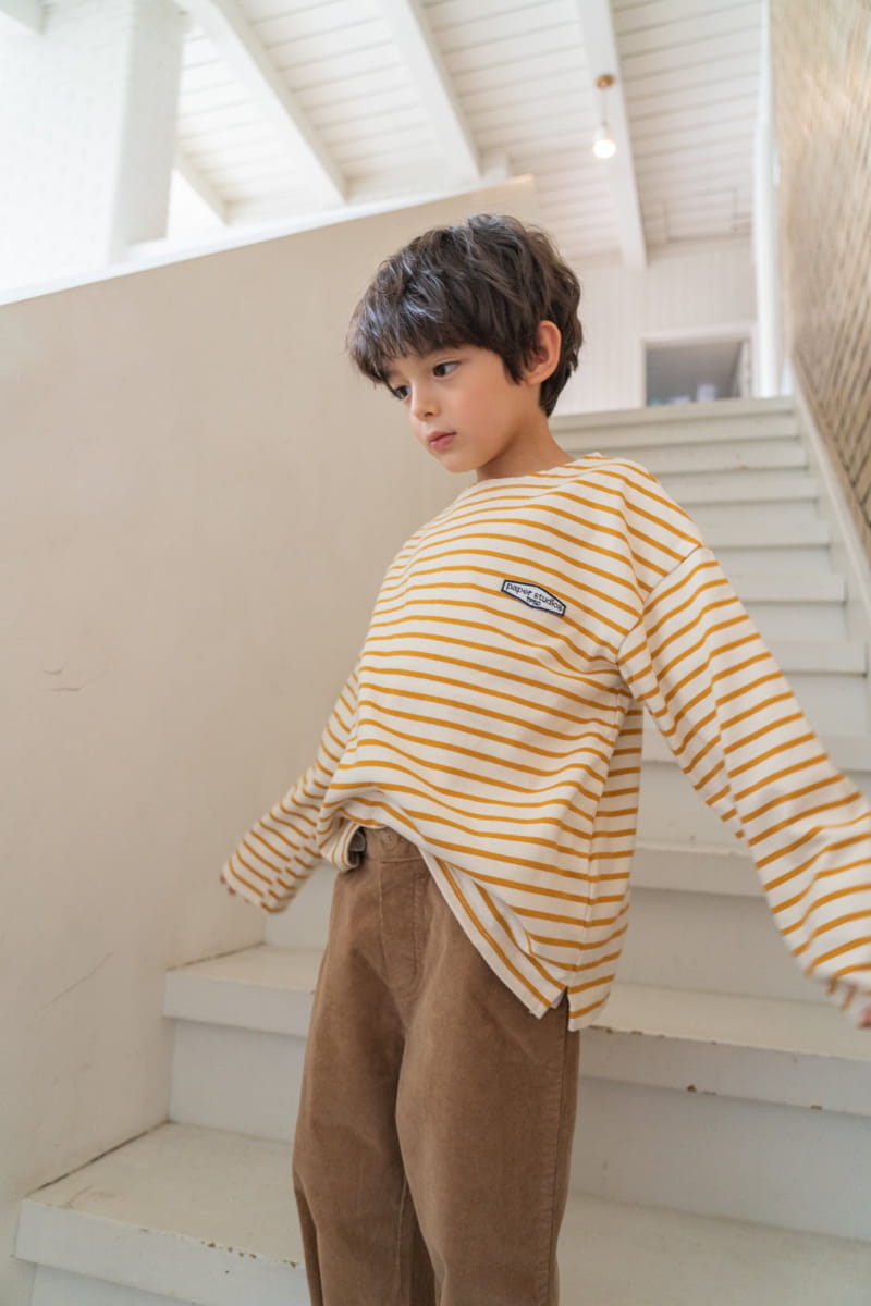 PAPER STUDIOS - Korean Children Fashion - #Kfashion4kids - Stripe Tee