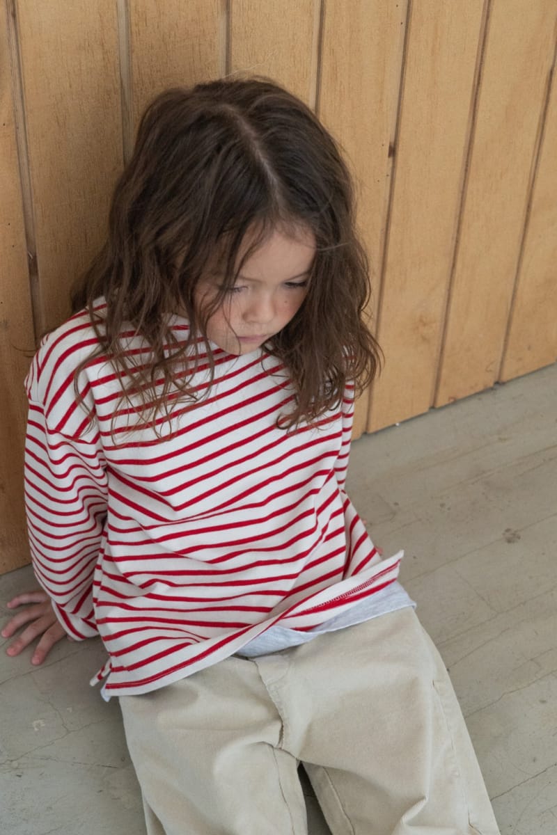 PAPER STUDIOS - Korean Children Fashion - #Kfashion4kids - Stripe Tee - 11