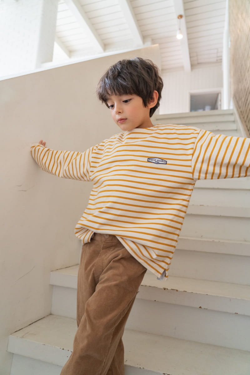PAPER STUDIOS - Korean Children Fashion - #Kfashion4kids - Stripe Tee - 2