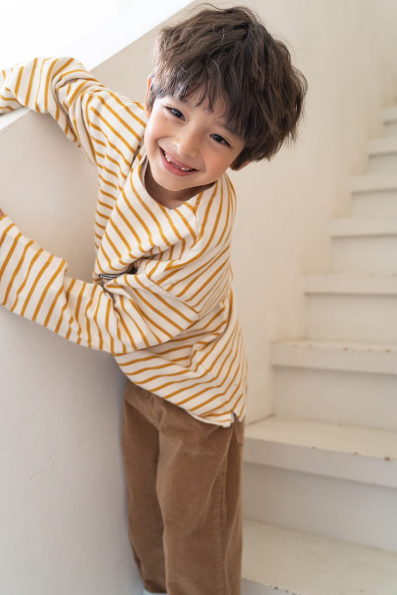 PAPER STUDIOS - Korean Children Fashion - #Kfashion4kids - Stripe Tee - 3