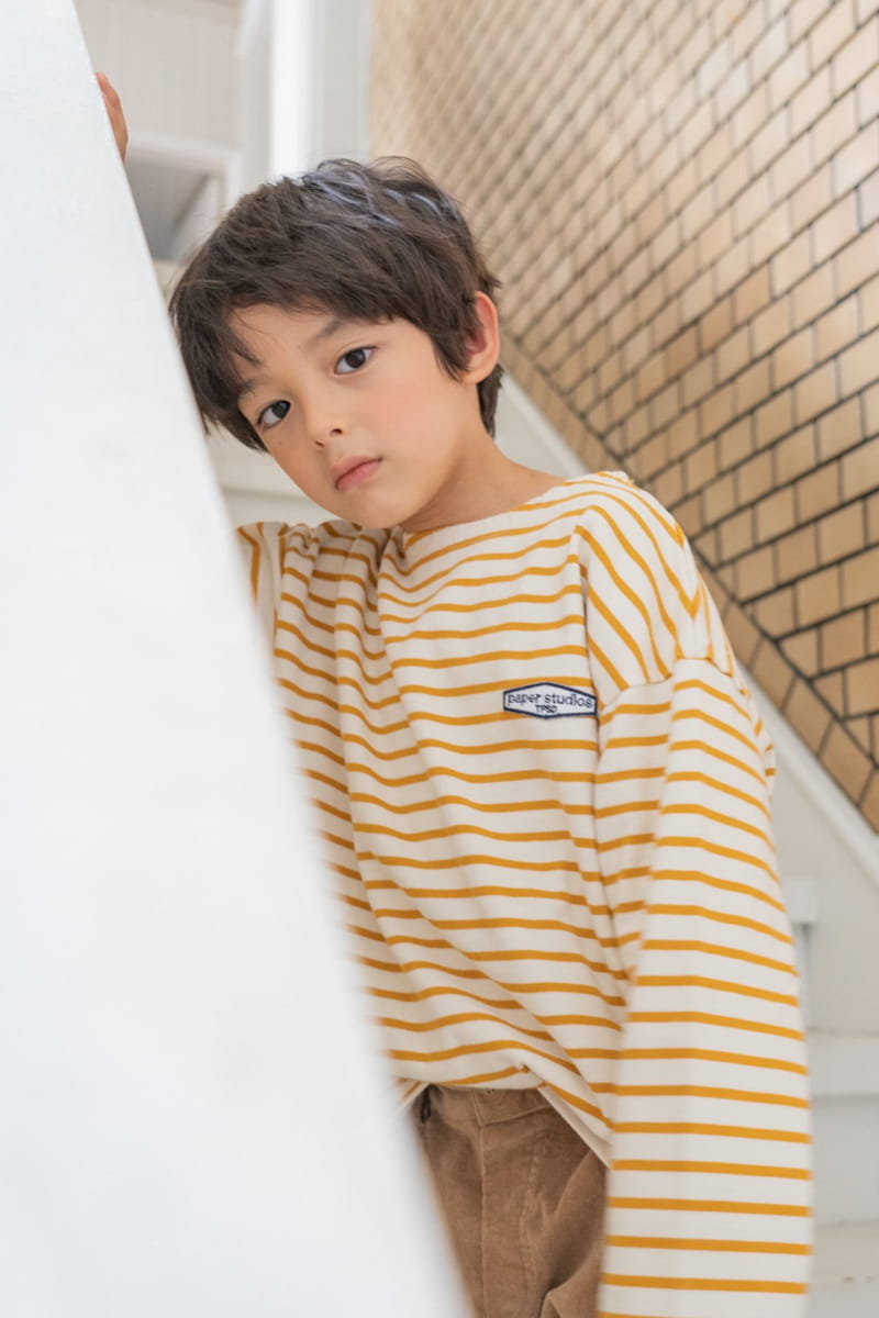 PAPER STUDIOS - Korean Children Fashion - #Kfashion4kids - Stripe Tee - 4