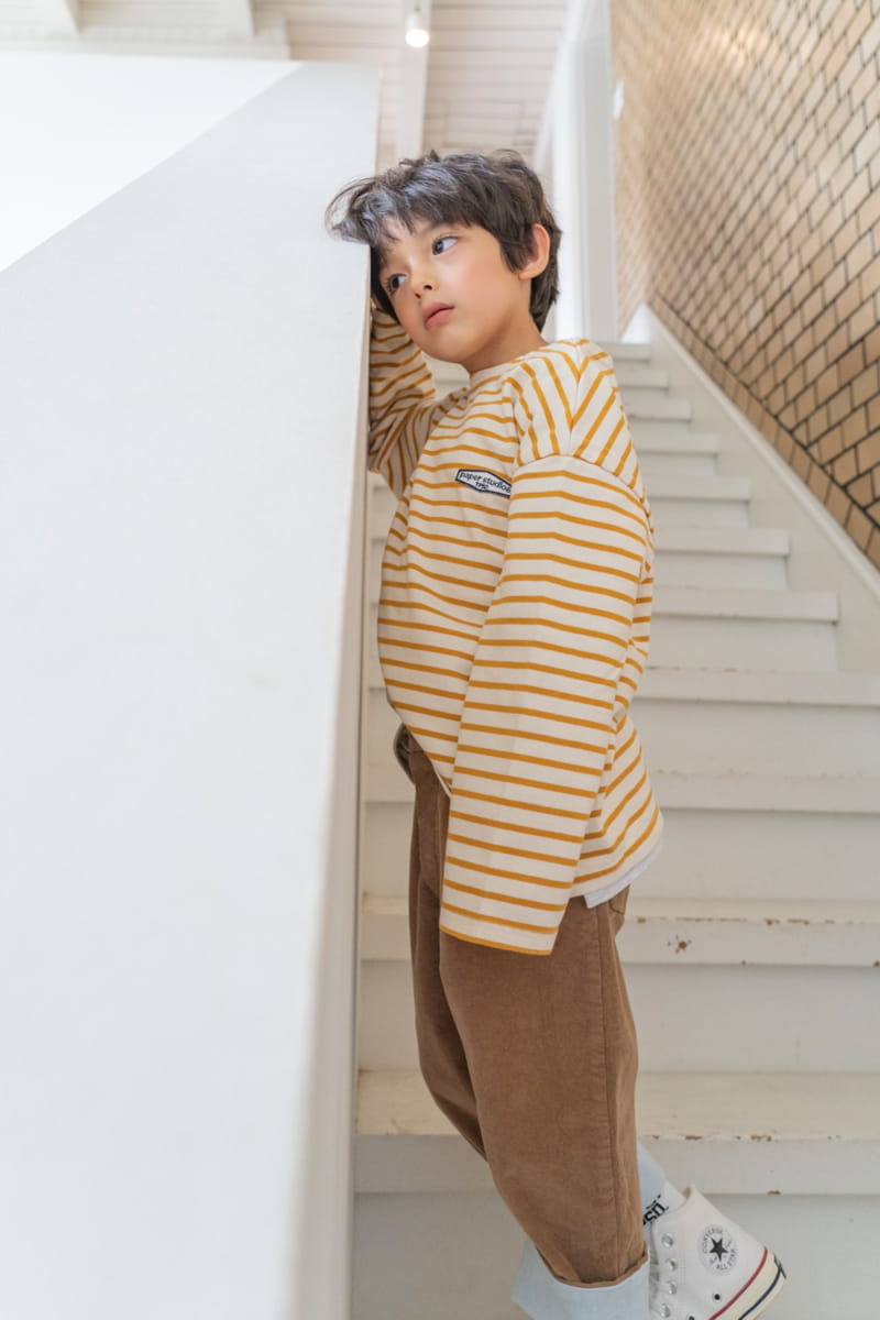 PAPER STUDIOS - Korean Children Fashion - #Kfashion4kids - Stripe Tee - 5