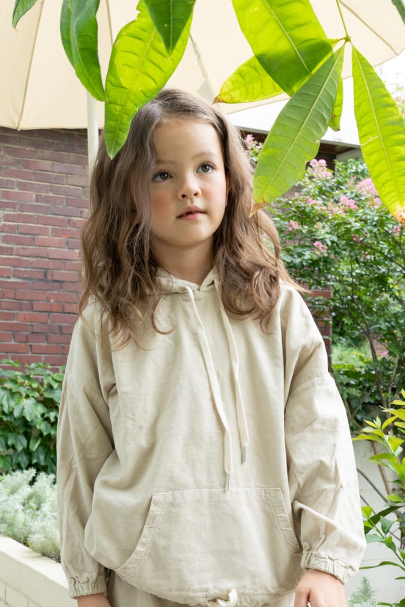 PAPER STUDIOS - Korean Children Fashion - #Kfashion4kids - Corduroy Hoody - 2