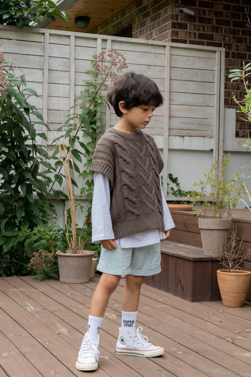 PAPER STUDIOS - Korean Children Fashion - #Kfashion4kids - Zucca Vest