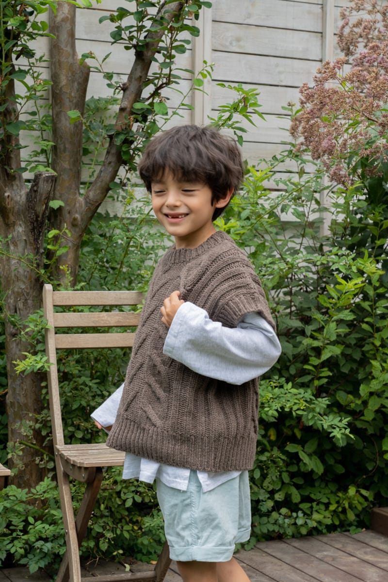 PAPER STUDIOS - Korean Children Fashion - #Kfashion4kids - Zucca Vest - 5