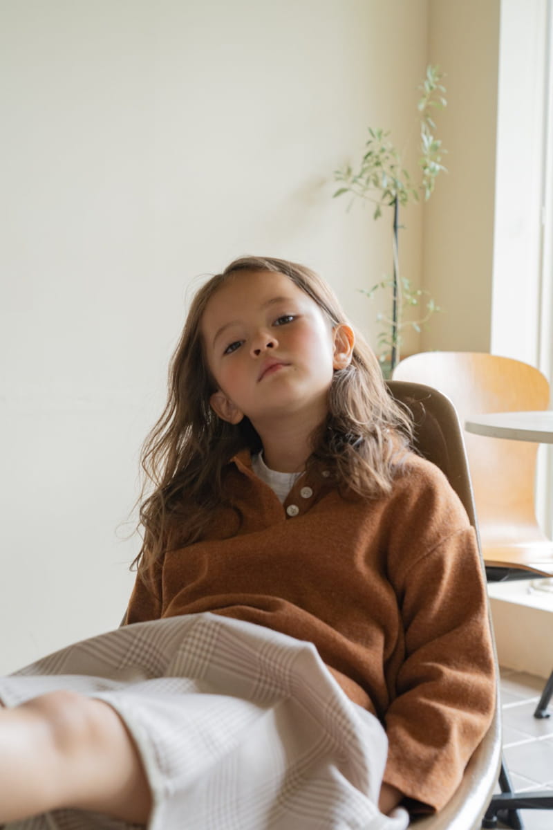PAPER STUDIOS - Korean Children Fashion - #Kfashion4kids - Caramel Collar Knit Pullover - 2