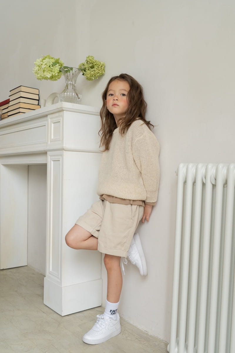PAPER STUDIOS - Korean Children Fashion - #Kfashion4kids - Mohair Round Knit Pullover