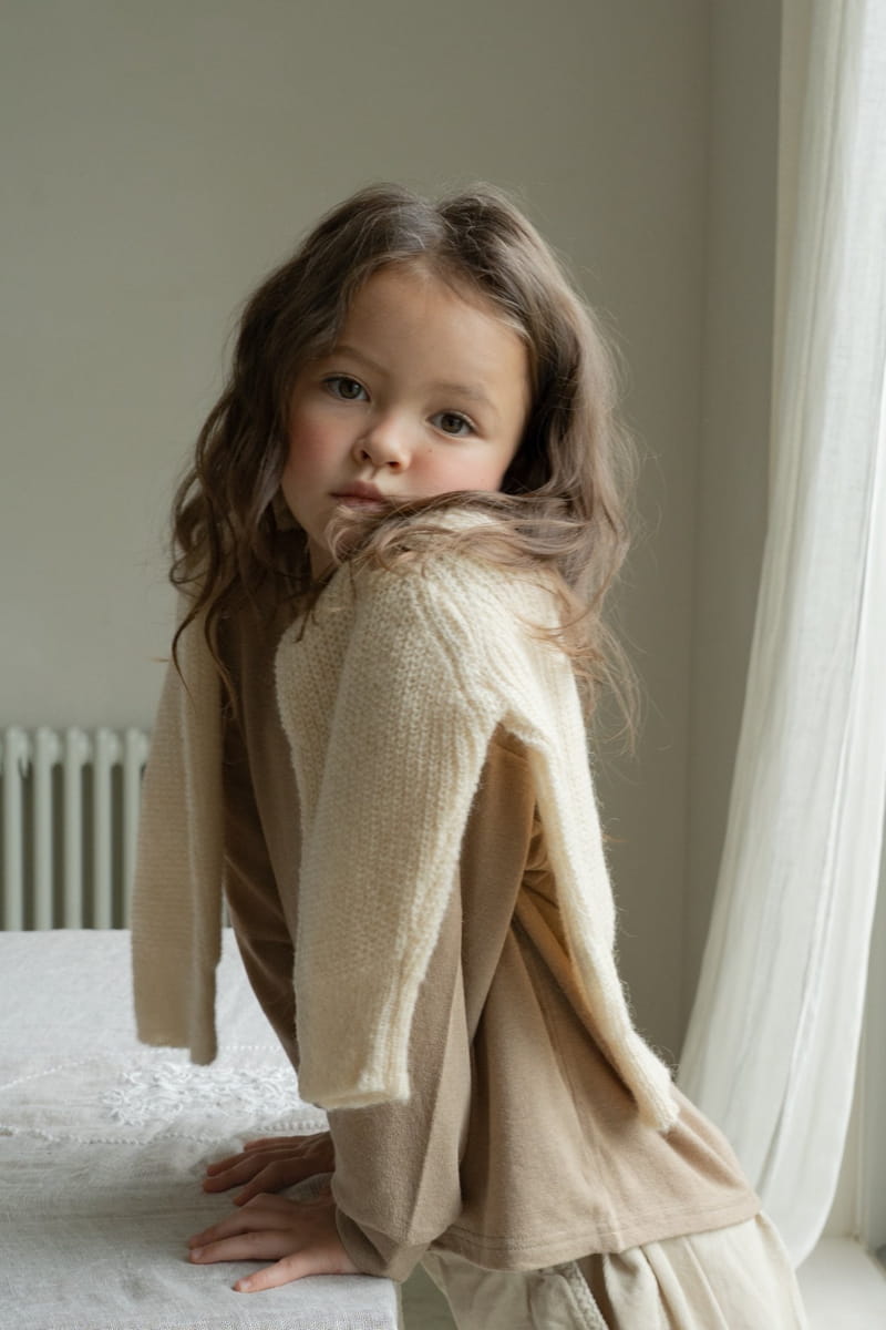 PAPER STUDIOS - Korean Children Fashion - #Kfashion4kids - Mohair Round Knit Pullover - 4