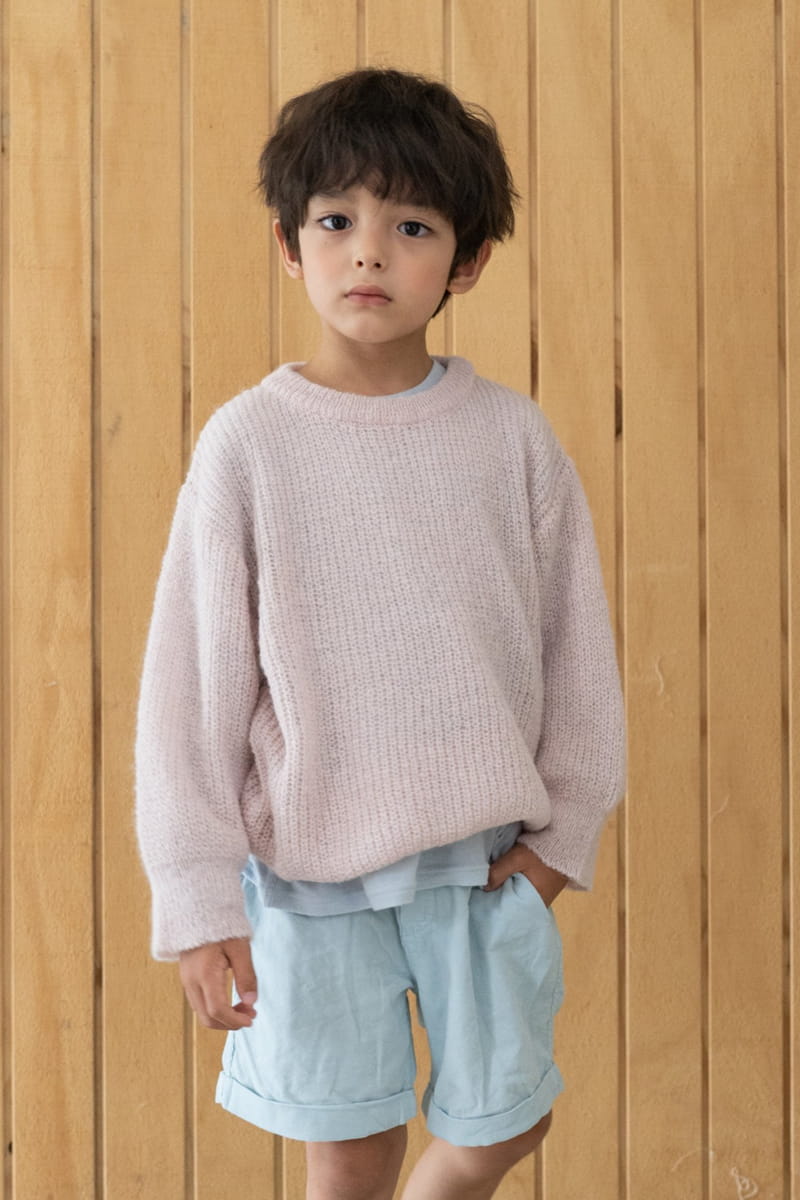 PAPER STUDIOS - Korean Children Fashion - #Kfashion4kids - Mohair Round Knit Pullover - 8