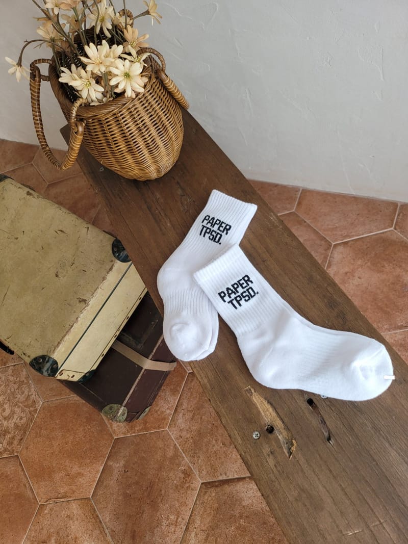 PAPER STUDIOS - Korean Children Fashion - #Kfashion4kids - TPSD Socks [set of 2] - 2