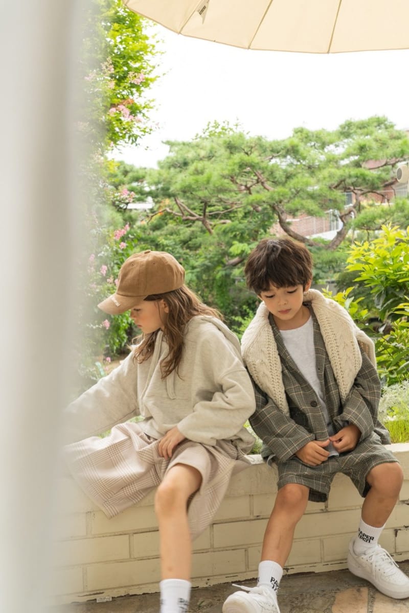 PAPER STUDIOS - Korean Children Fashion - #Kfashion4kids - Loosefit Hoody - 8