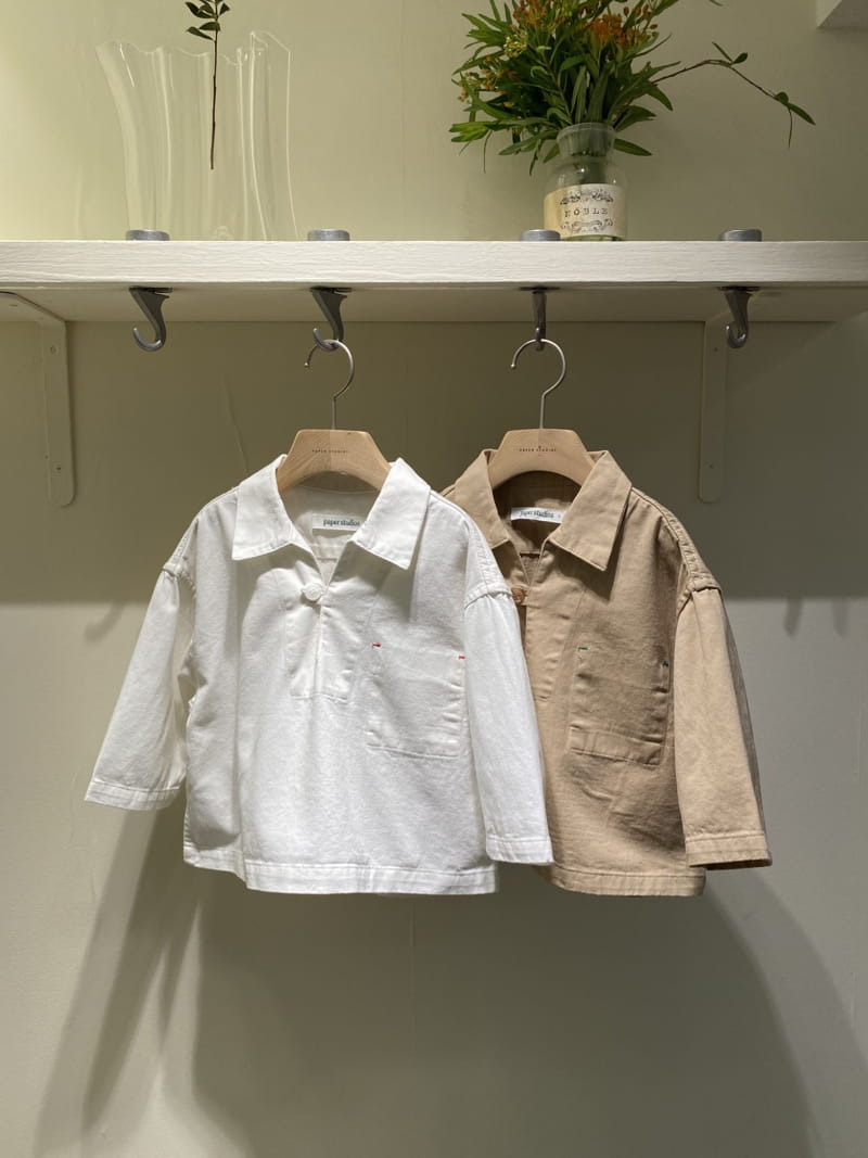 PAPER STUDIOS - Korean Children Fashion - #Kfashion4kids - James Shirt