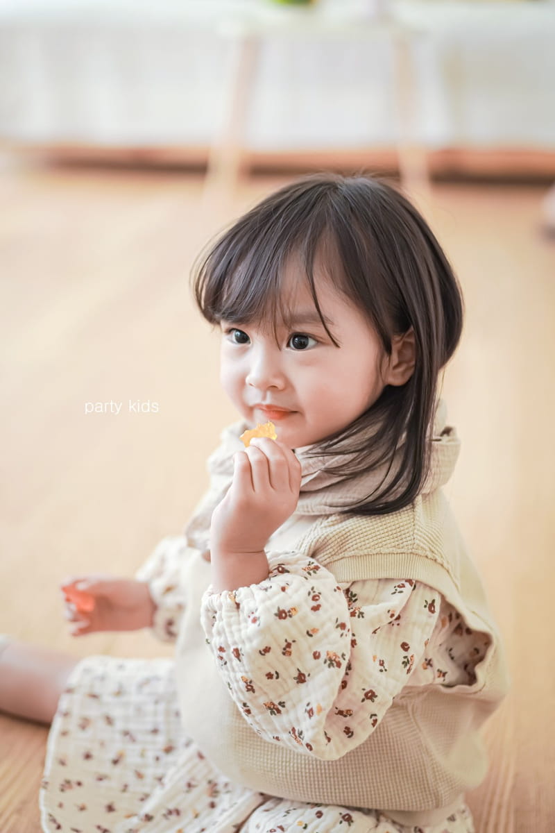 PARTY KIDS - Korean Children Fashion - #Kfashion4kids - Waffle Vest - 5