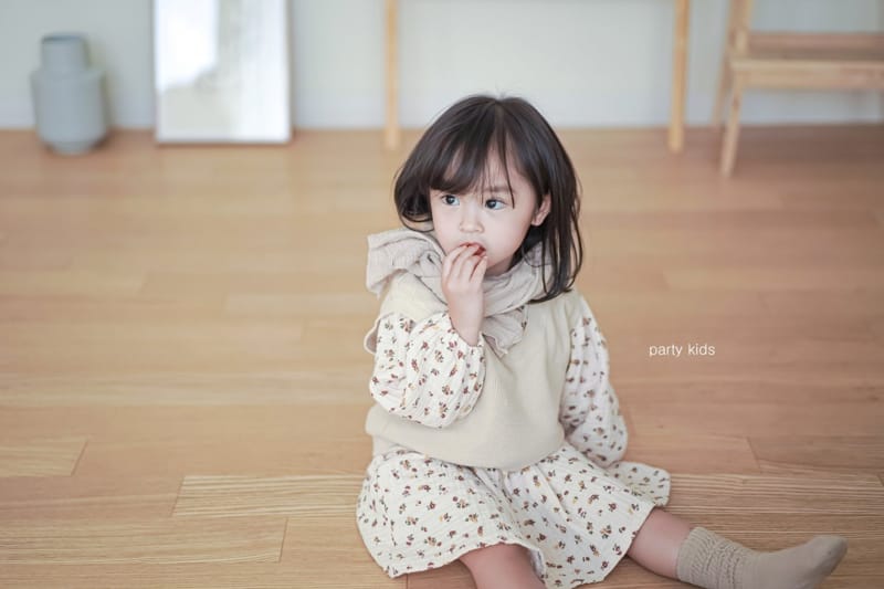 PARTY KIDS - Korean Children Fashion - #Kfashion4kids - Waffle Vest - 6