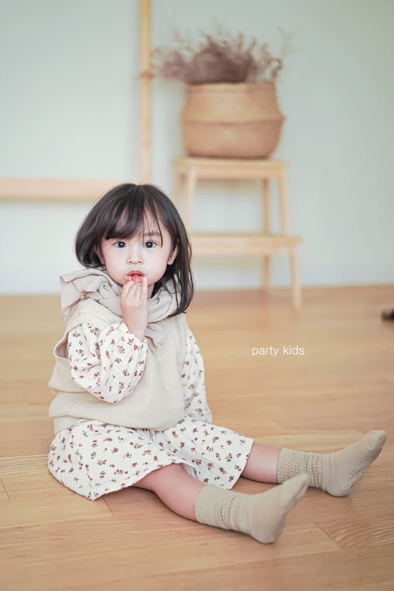 PARTY KIDS - Korean Children Fashion - #Kfashion4kids - Waffle Vest - 7
