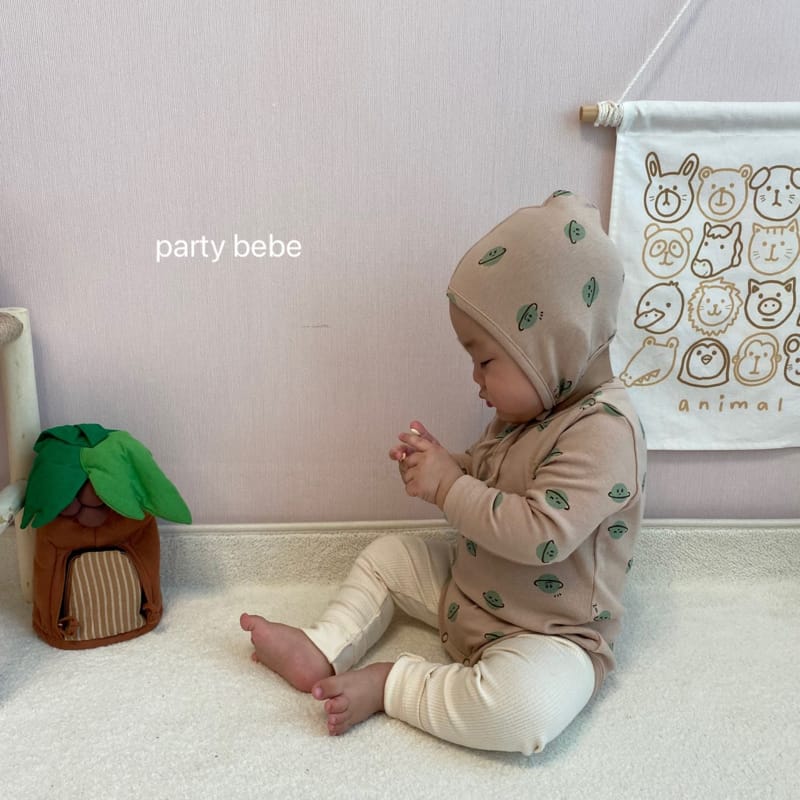 PARTY KIDS - Korean Children Fashion - #Kfashion4kids - Planet Romper with Bonnet - 3