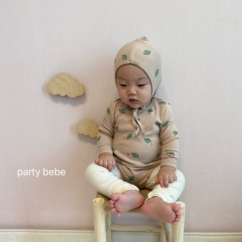 PARTY KIDS - Korean Children Fashion - #Kfashion4kids - Planet Romper with Bonnet - 5