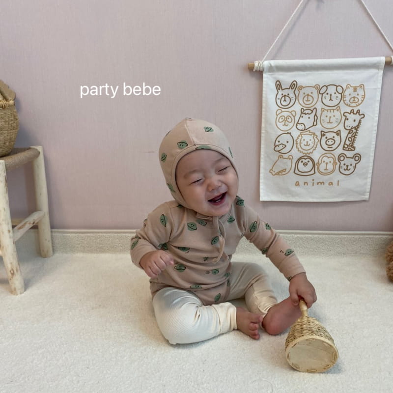 PARTY KIDS - Korean Children Fashion - #Kfashion4kids - Planet Romper with Bonnet - 6