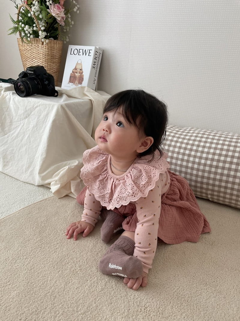 PARTY KIDS - Korean Children Fashion - #Kfashion4kids - Fansy Frill Romper - 12
