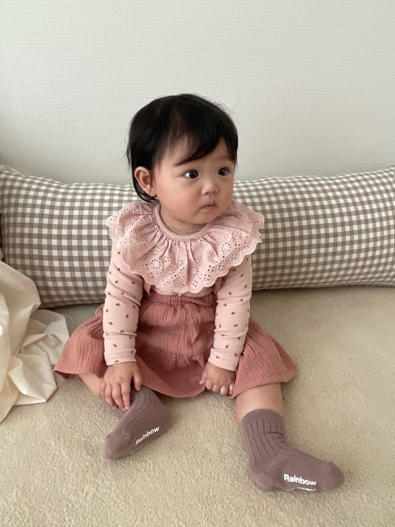 PARTY KIDS - Korean Children Fashion - #Kfashion4kids - Fansy Frill Romper - 3